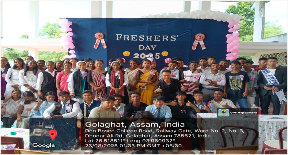 FRESHERS DAY CELEBRATION ON 23RD AUGUST, 2025  